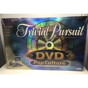 Trivial Pursuit Pop Culture Board Game with‎ DVD-Sealed